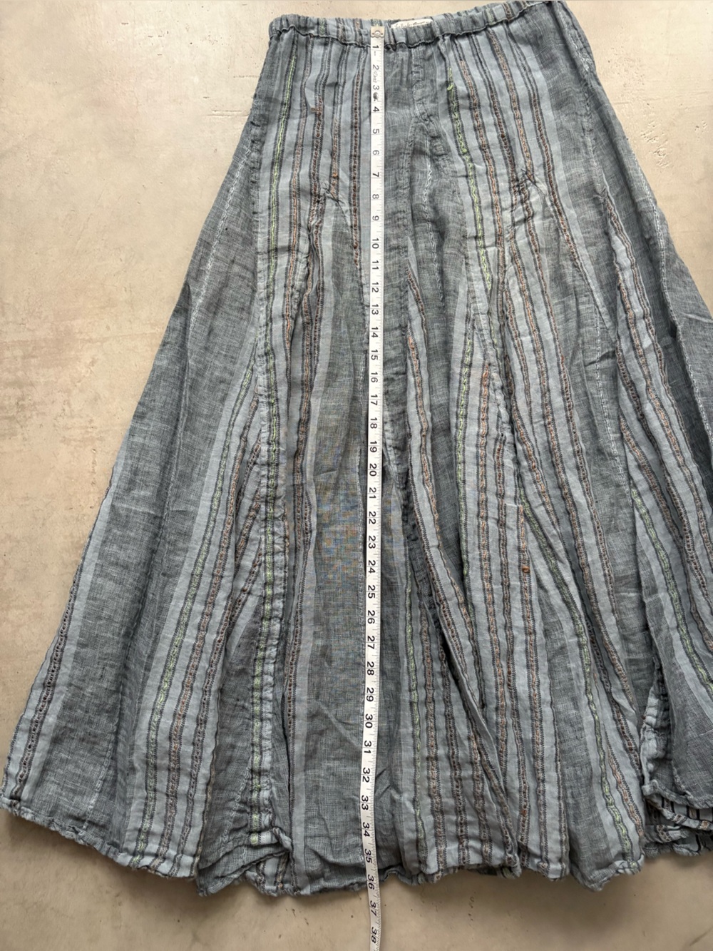 CP Shades x Free People Linen Lily Maxi Skirt - Picture 10 of 16